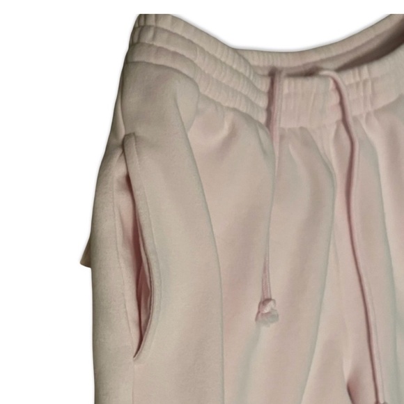 Skims Cotton Fleece Cargo Pants in Cherry Blossom Size Small - Picture 10 of 11